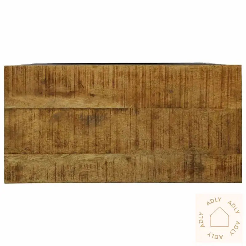 Bokhylle 70X35X110 Cm Solid Tre Grov Mango