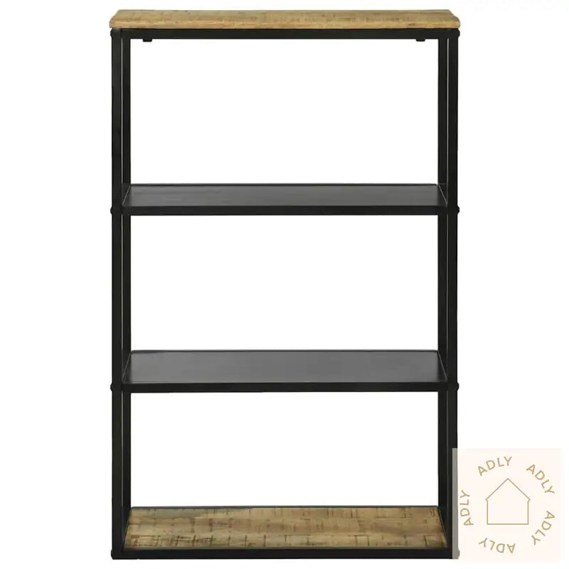 Bokhylle 70X35X110 Cm Solid Tre Grov Mango