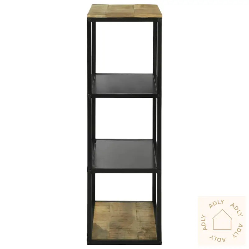 Bokhylle 70X35X110 Cm Solid Tre Grov Mango