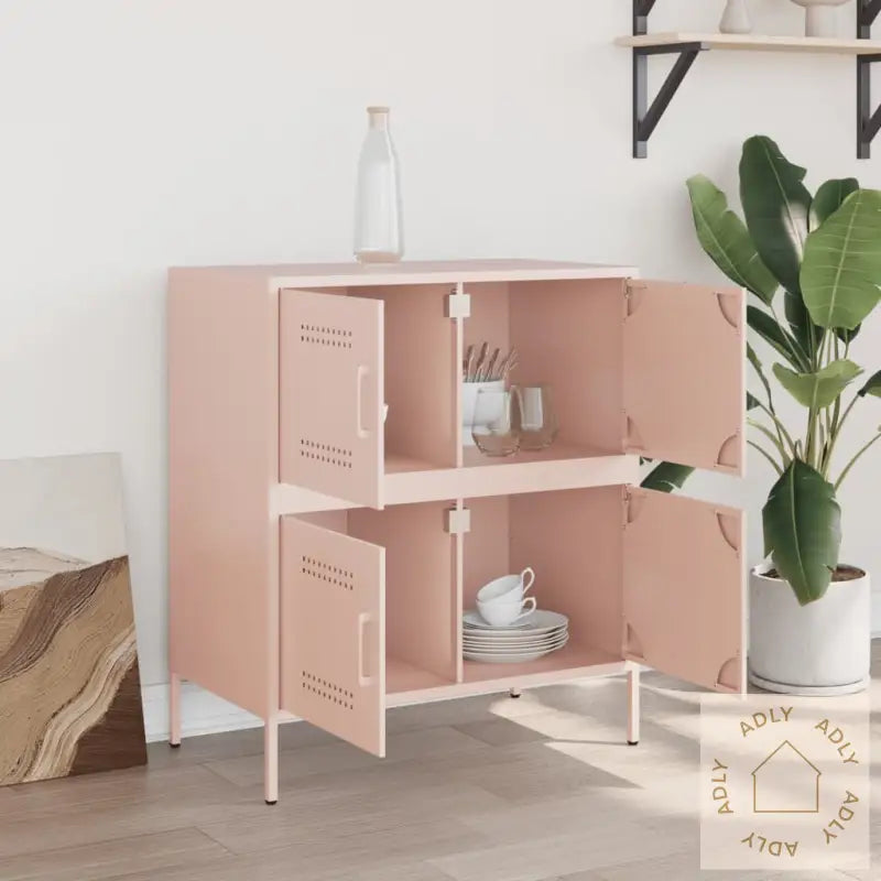 Skjenk Rosa 68X39X79 Cm Stål