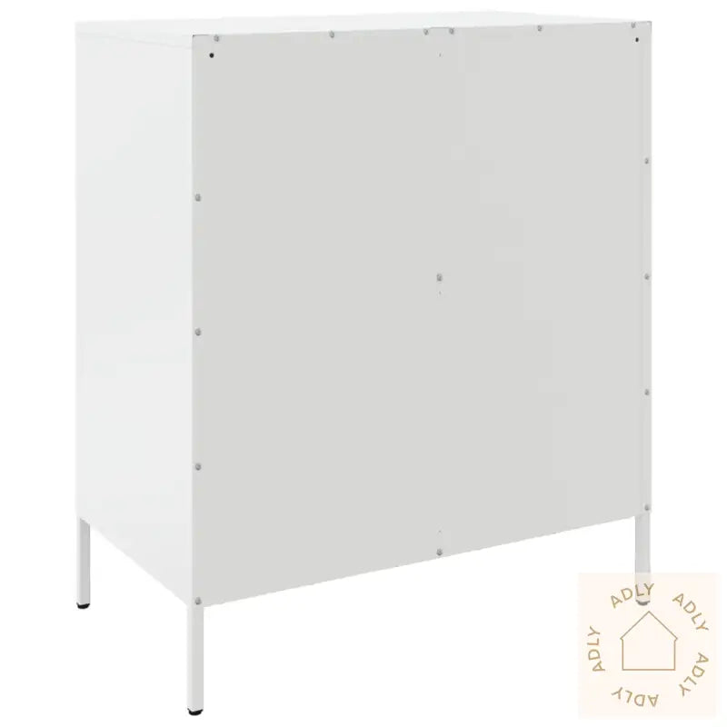 Skjenk Hvit 68X39X79 Cm Stål