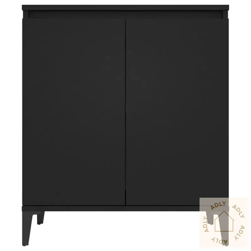 Skjenk Svart 60X35X70 Cm Konstruert Tre