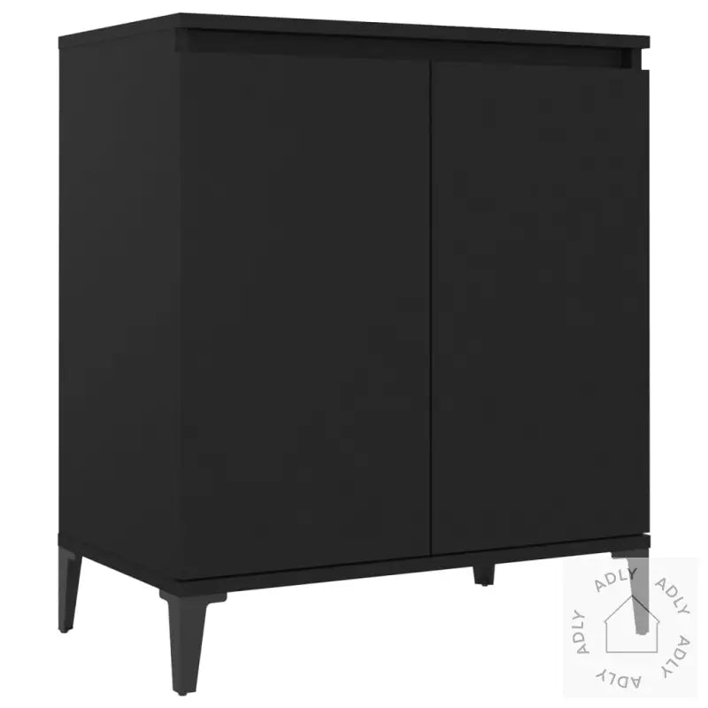 Skjenk Svart 60X35X70 Cm Konstruert Tre