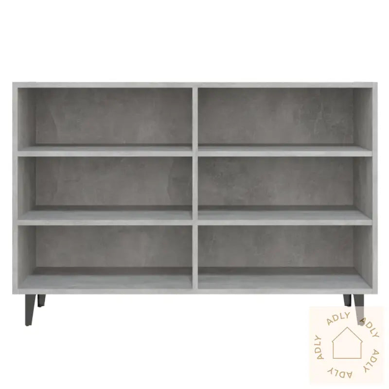 Skjenk Betonggrå 103,5X35X70 Cm Konstruert Tre