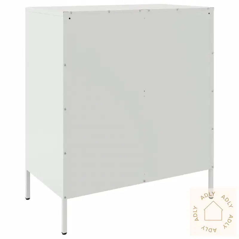 Skjenk Hvit 68X39X79 Cm Stål