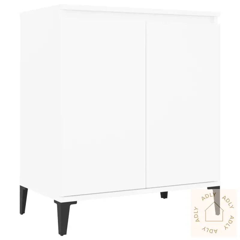 Skjenk Hvit 60X35X70 Cm Konstruert Tre