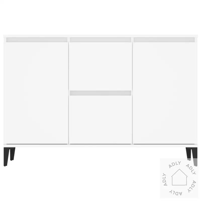 Skjenk Hvit 104X35X70 Cm Konstruert Tre