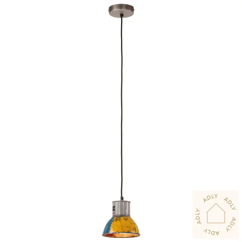 Industriell Hengelampe 25 W Flerfarget Rund 17 Cm E27