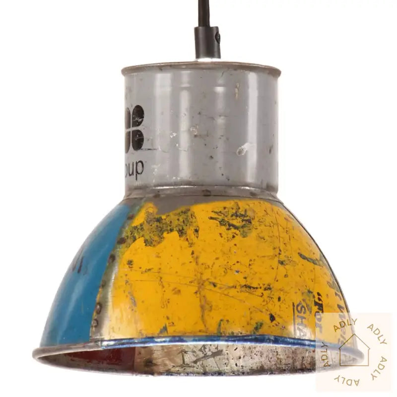 Industriell Hengelampe 25 W Flerfarget Rund 17 Cm E27