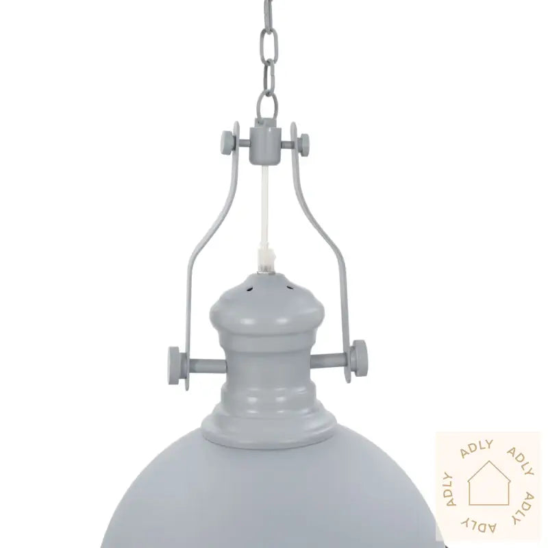 Taklampe Grå Rund E27
