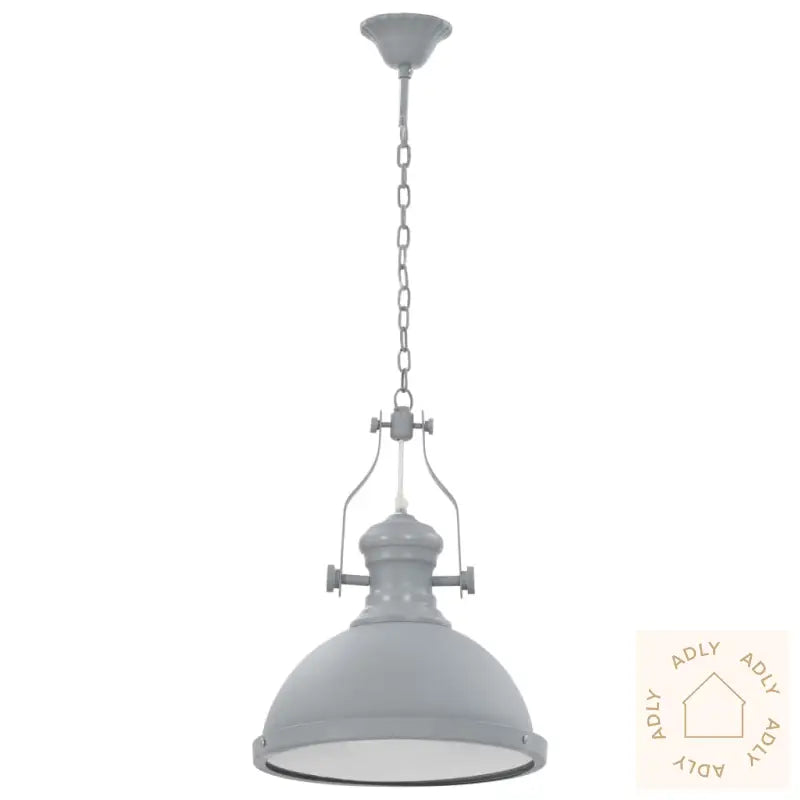 Taklampe Grå Rund E27