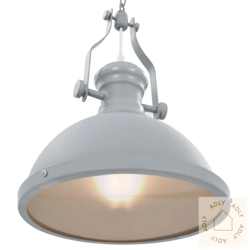 Taklampe Grå Rund E27