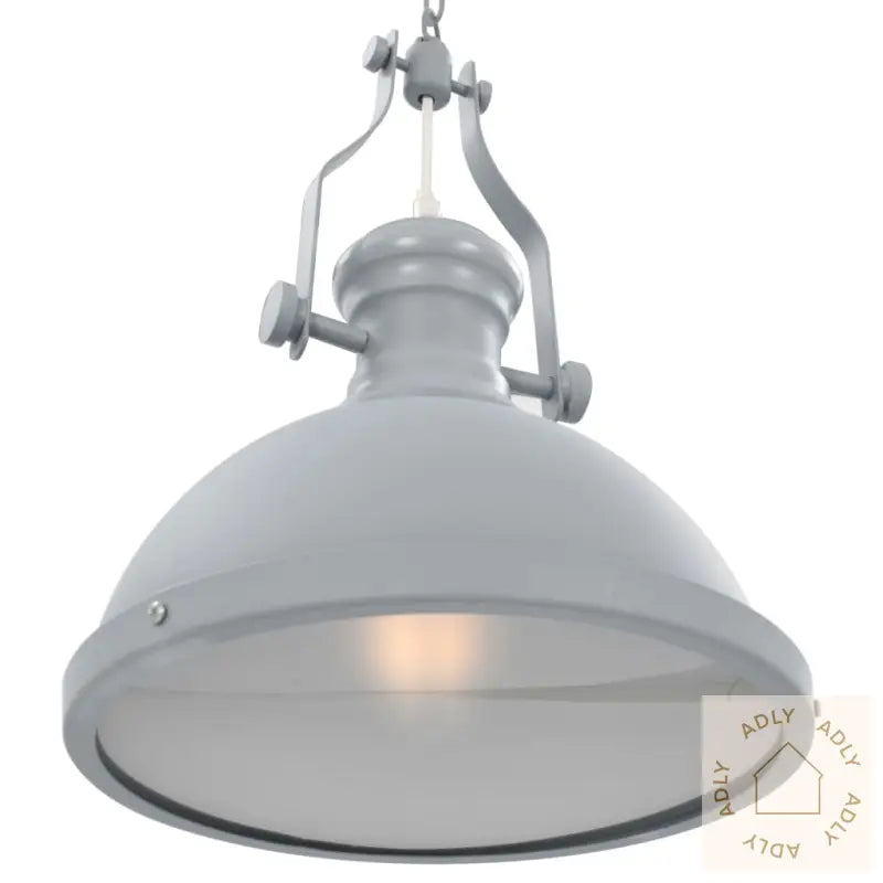 Taklampe Grå Rund E27
