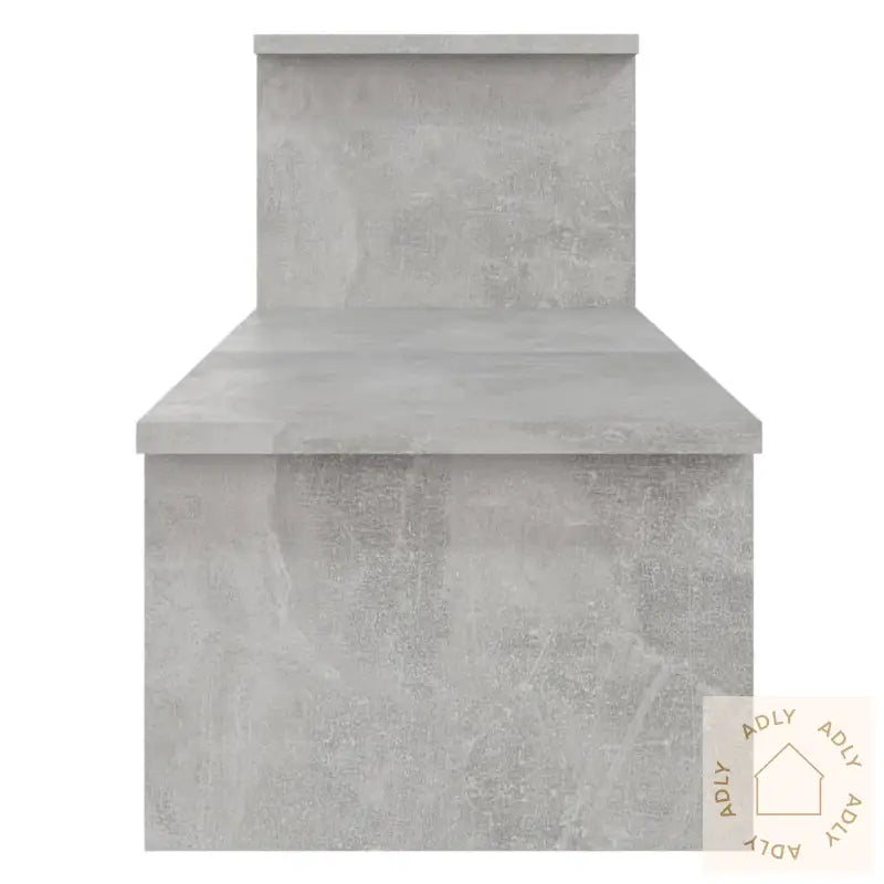 Tv-Benk Betonggrå 180X30X43 Cm Konstruert Tre