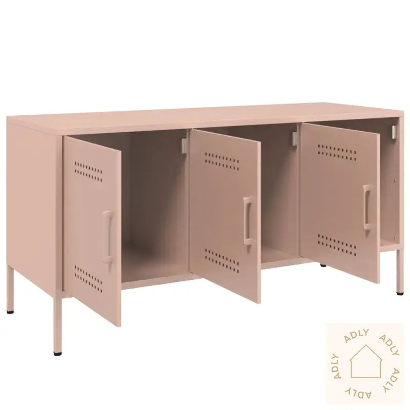 Tv-Benk Rosa 100,5X39X50,5 Cm Stål