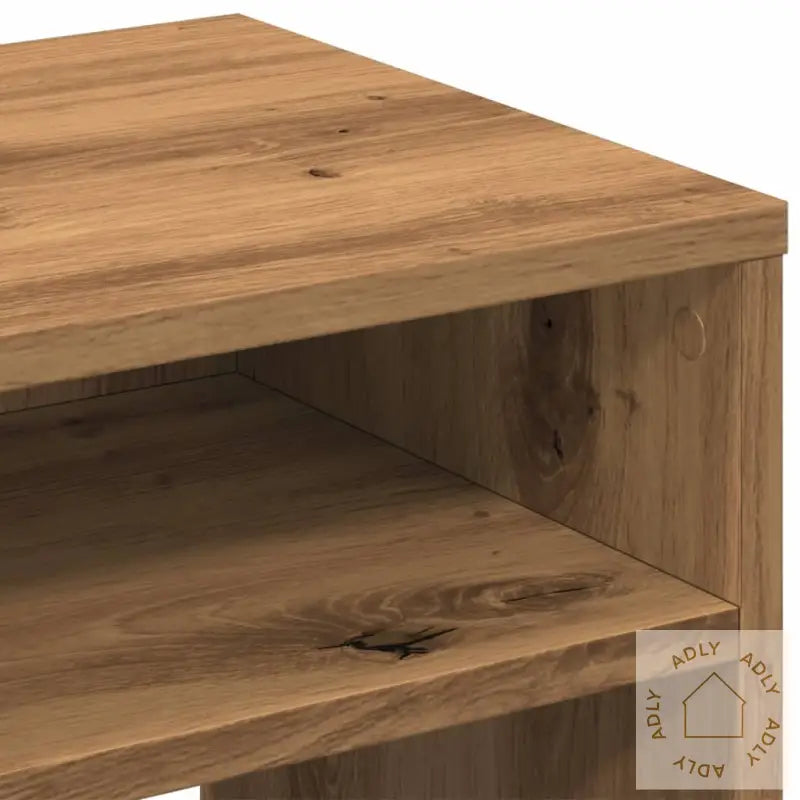 Nattbord 2 Stk Artisan Eik 40X30X40 Cm Konstruert Tre