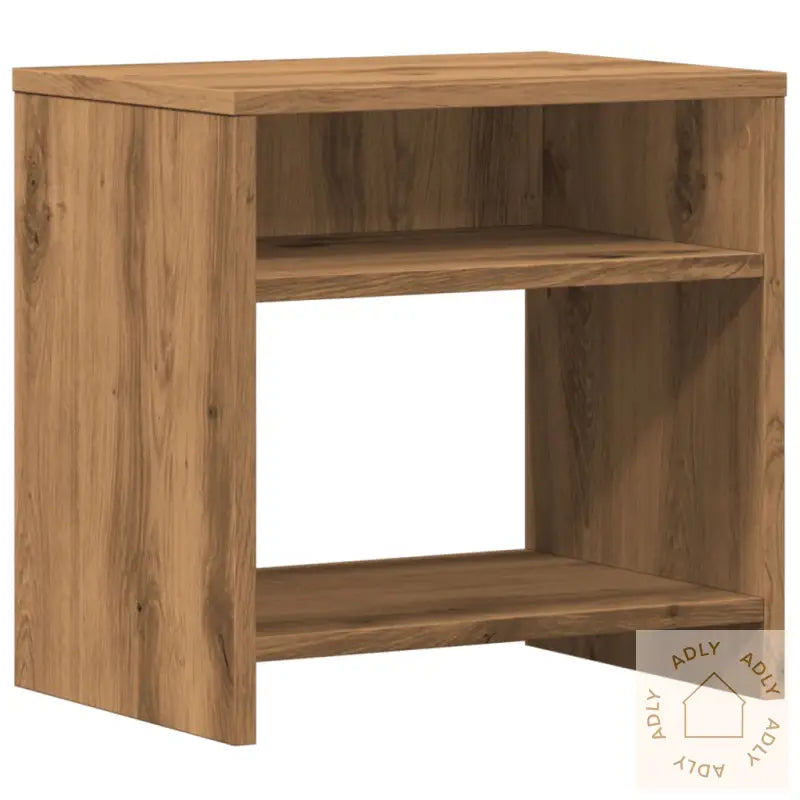 Nattbord 2 Stk Artisan Eik 40X30X40 Cm Konstruert Tre