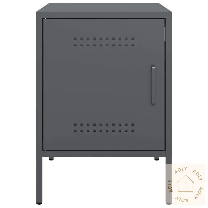 Nattbord Antrasitt 36X39X50,5 Cm Stål