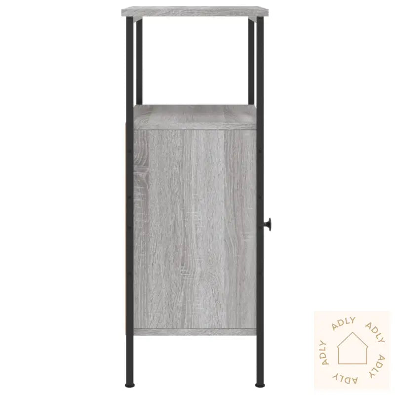 Nattbord Grå Sonoma 41X31X80 Cm Konstruert Tre