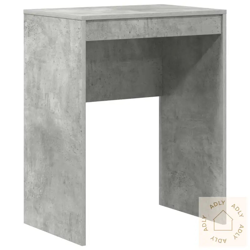 Skrivebord Med Lagring Betonggrå Ingeniørtre