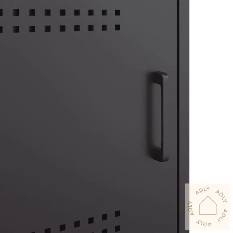 Tv-Benk Svart 100,5X39X50,5 Cm Stål