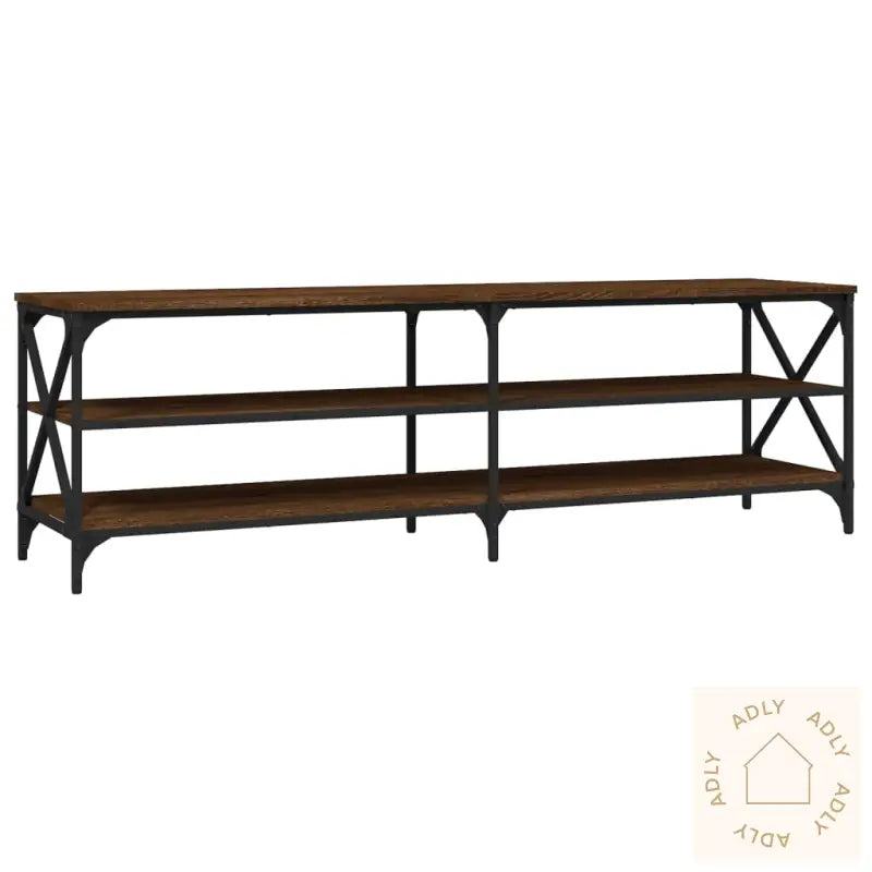Tv-Benk Sonoma Eik 160X40X50 Cm Konstruert Tre