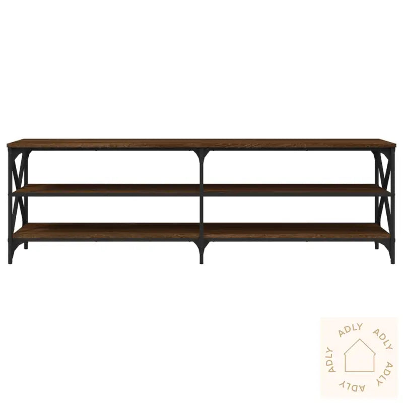 Tv-Benk Sonoma Eik 160X40X50 Cm Konstruert Tre