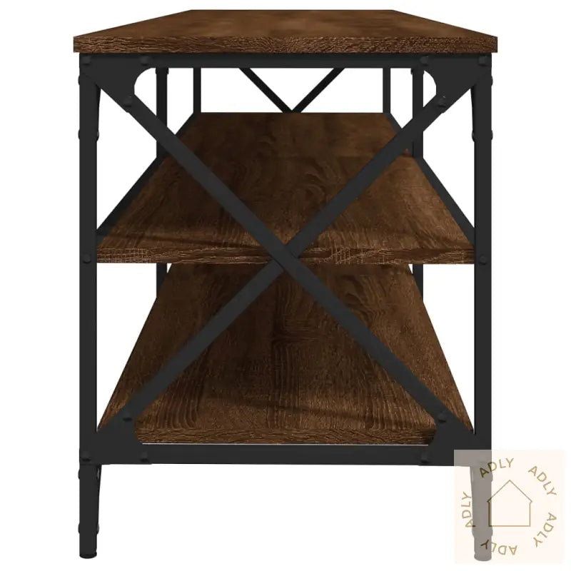 Tv-Benk Sonoma Eik 160X40X50 Cm Konstruert Tre