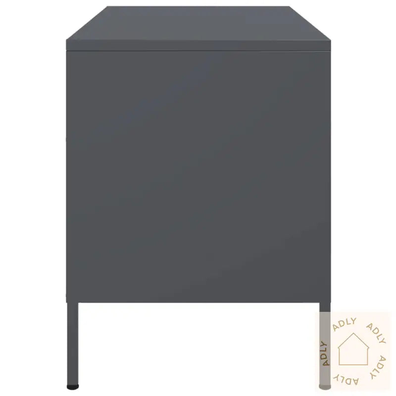 Tv-Benk Antrasitt 68X39X50,5 Cm Stål