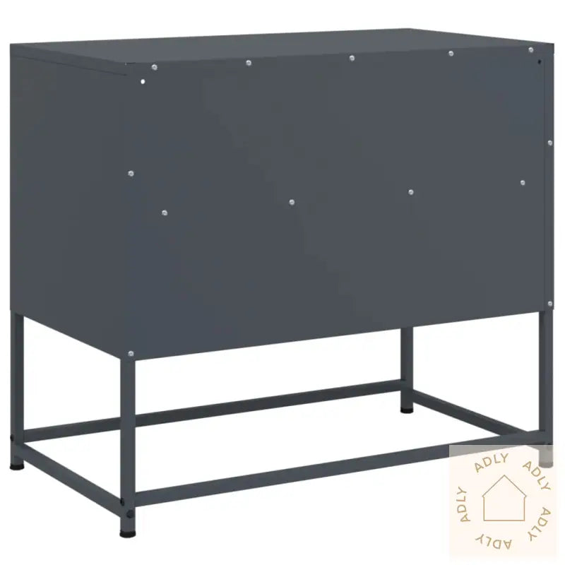 Tv-Benk Antrasitt 68X39X60,5 Cm Stål