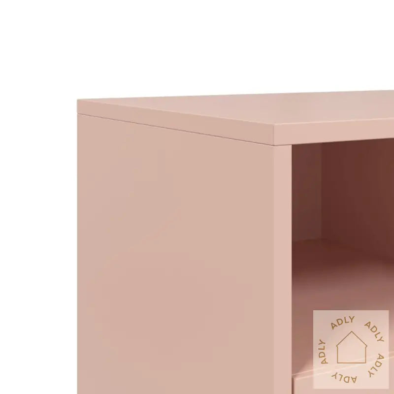 Tv-Benk Rosa 68X39X60,5 Cm Stål