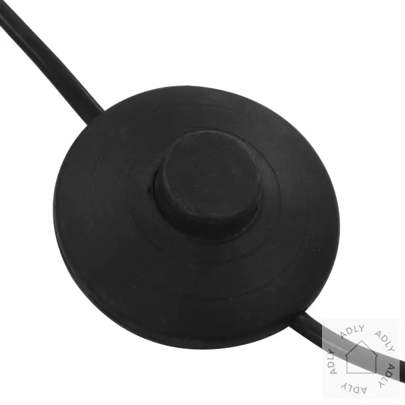 Stående Lampe 200 Cm 5 X E14 Svart Og Gull