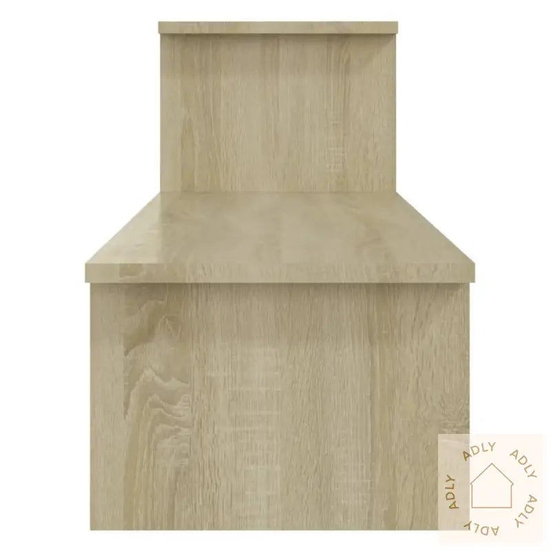 Tv-Benk Sonoma Eik 180X30X43 Cm Konstruert Tre