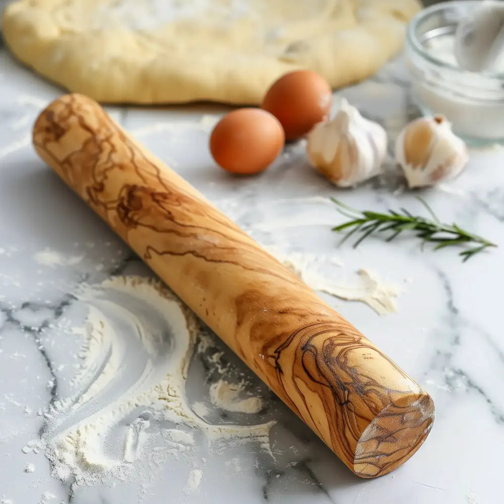 Olive wood rolling pin til Kjøkkenutstyr og tilbehør for baking og matlaging