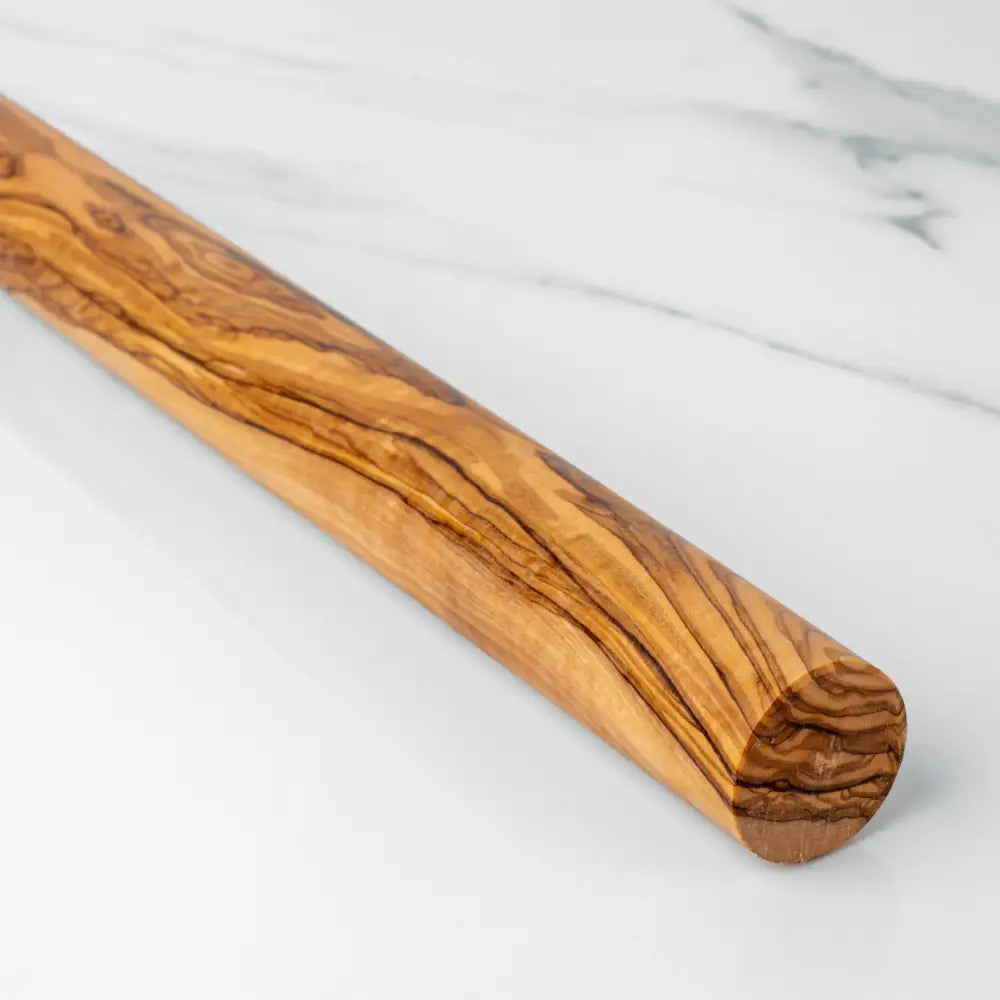 Olive tre rullepin for kjøkkenutstyr og tilbehør, fin og naturlig design