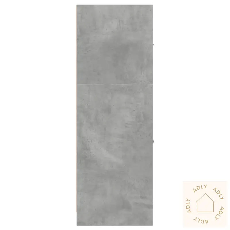 Apotekskap Betonggrå 40X41X118 Cm Konstruert Tre
