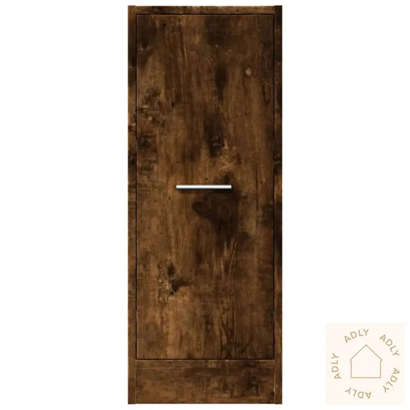 Apotekskap Røkt Eik 30X41X77,5 Cm Konstruert Tre