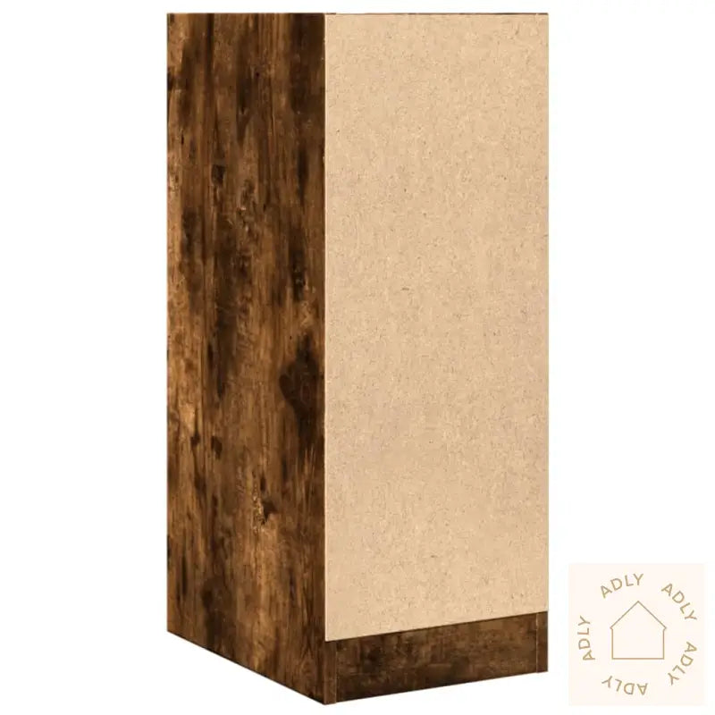 Apotekskap Røkt Eik 30X41X77,5 Cm Konstruert Tre