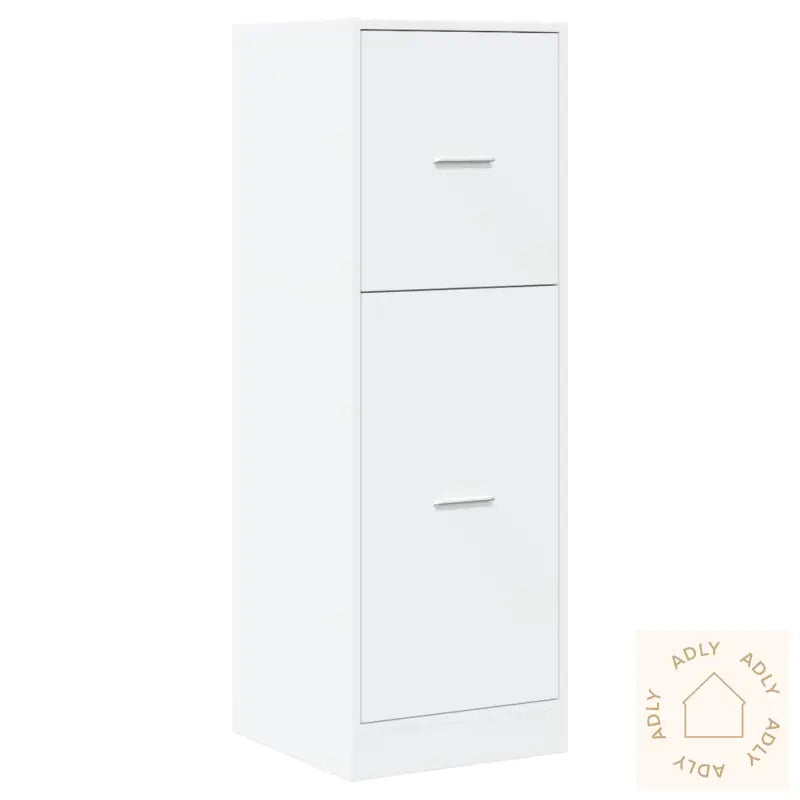 Apotekskap Hvit 40X41X118 Cm Konstruert Tre