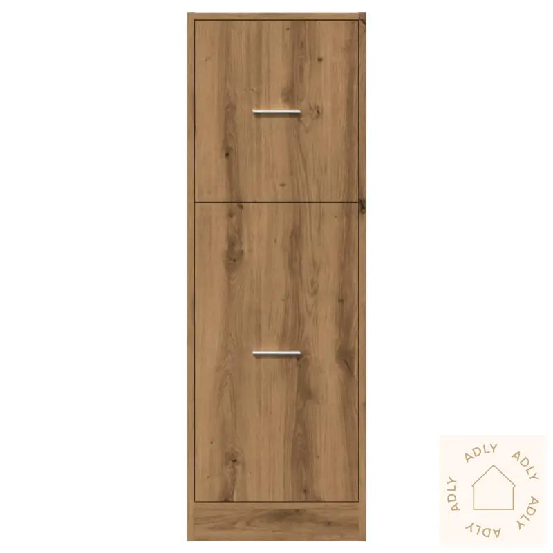 Apotekskap Artisan Eik 40X41X118 Cm Konstruert Tre