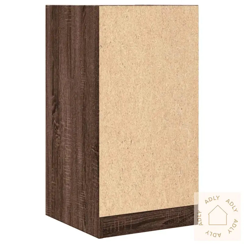 Apotekskap Brun Eik 40X41X77,5 Cm Konstruert Tre