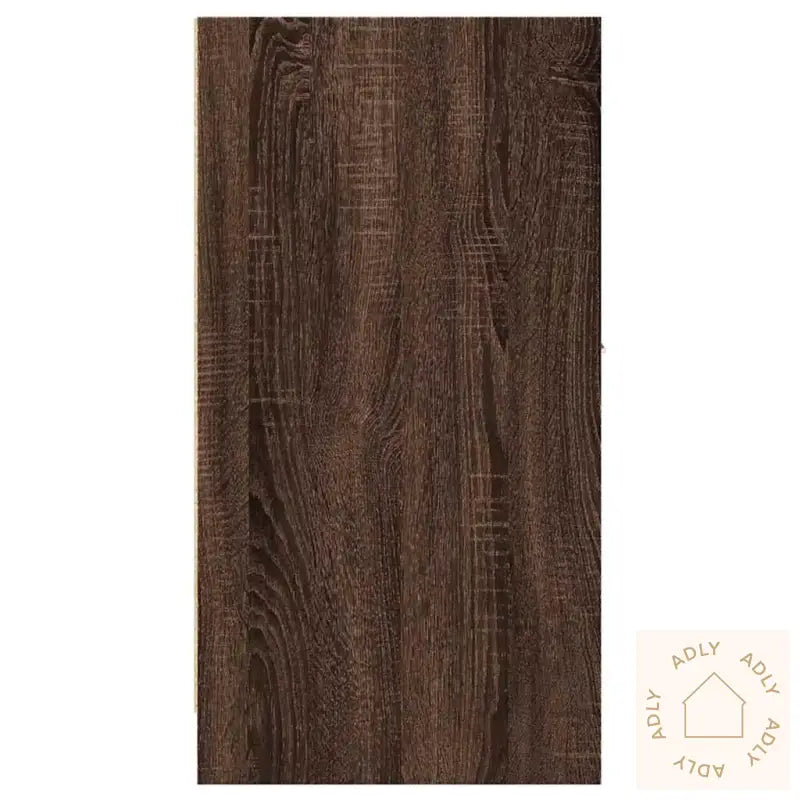 Apotekskap Brun Eik 40X41X77,5 Cm Konstruert Tre