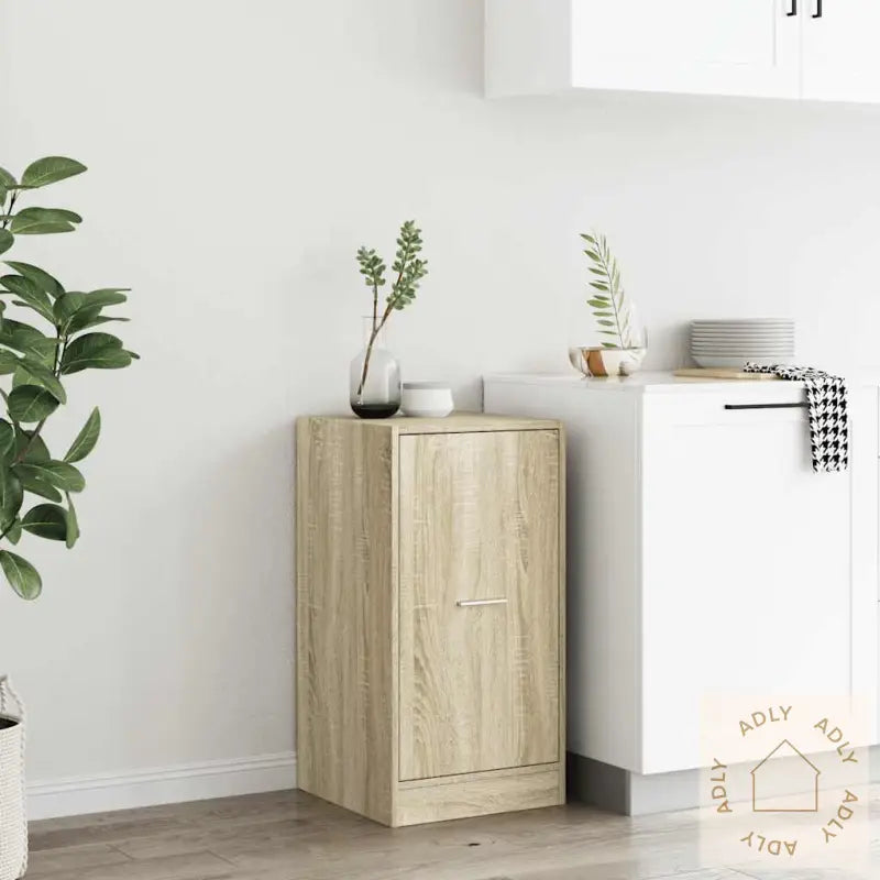 Apotekskap Sonoma Eik 40X41X77,5 Cm Konstruert Tre