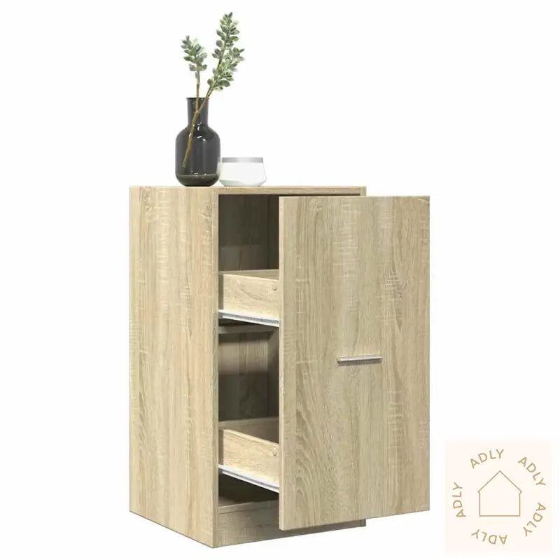Apotekskap Sonoma Eik 40X41X77,5 Cm Konstruert Tre