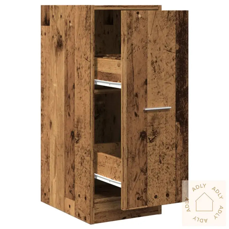 Apotekskap Gammelt Tre 30X41X77,5 Cm Konstruert Tre