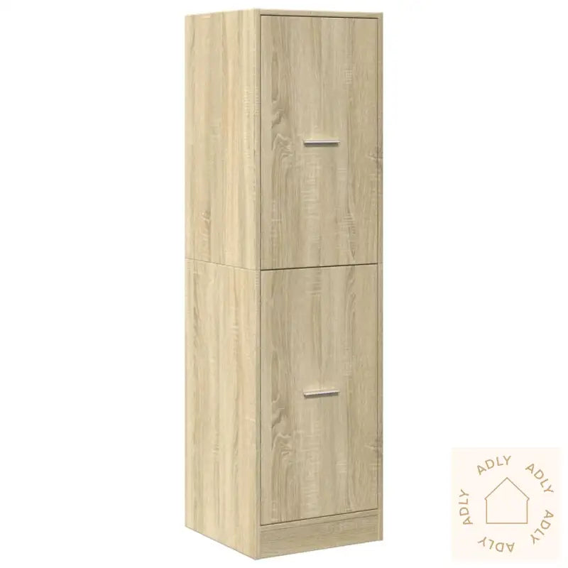 Apotekskap Sonoma Eik 40X41X144,5 Cm Konstruert Tre