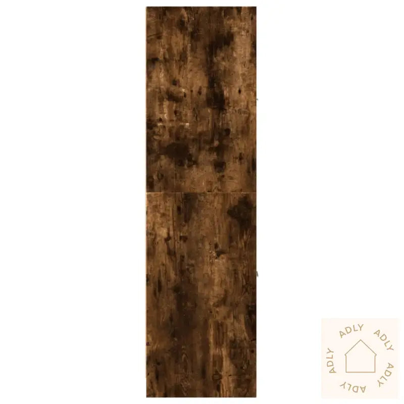 Apotekskap Røkt Eik 40X41X144,5 Cm Konstruert Tre