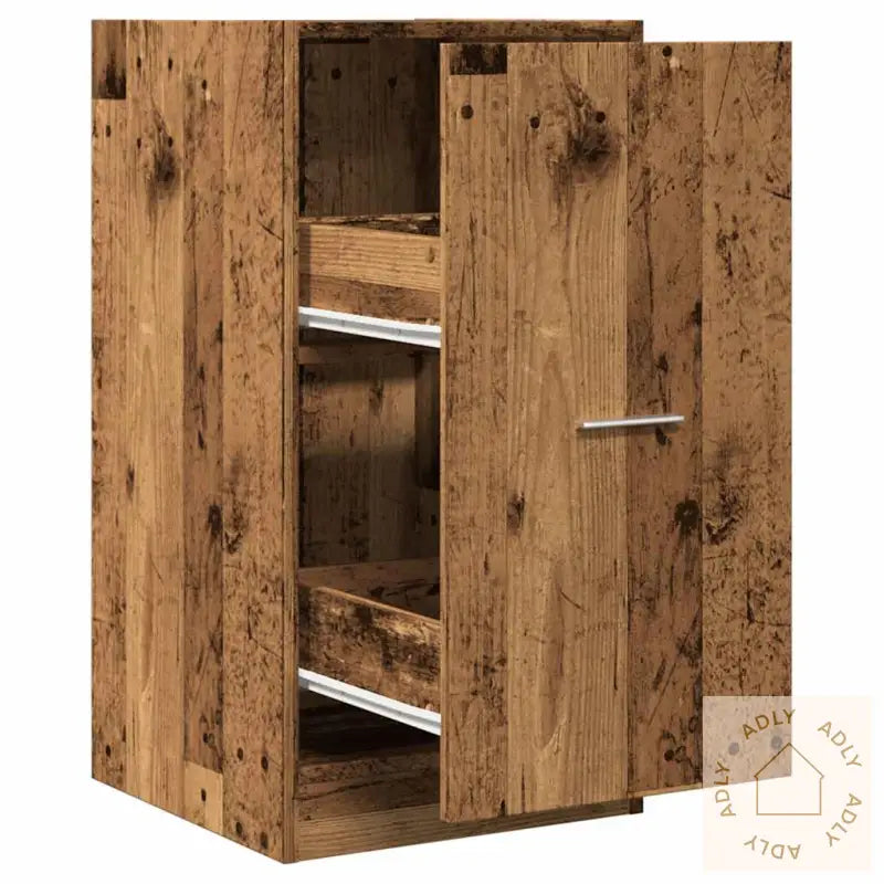 Apotekskap Gammelt Tre 40X41X77,5 Cm Konstruert Tre