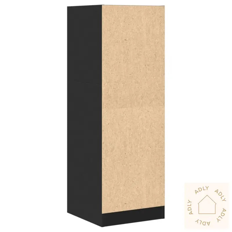 Apotekskap Svart 40X41X118 Cm Konstruert Tre