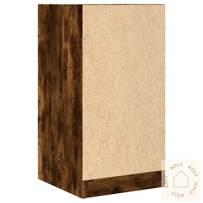 Apotekskap Røkt Eik 40X41X77,5 Cm Konstruert Tre